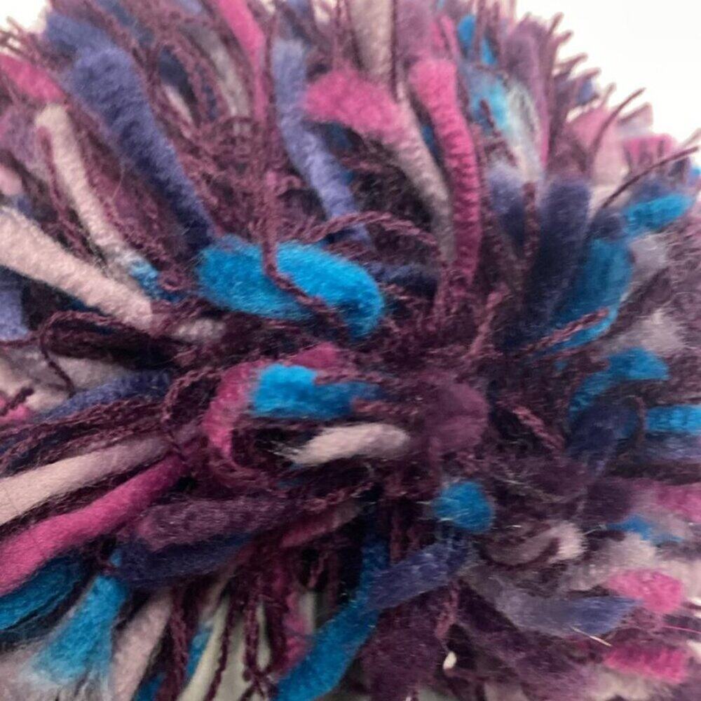 Echo New York knitted hat with pompom and trim. - Picture 3 of 6